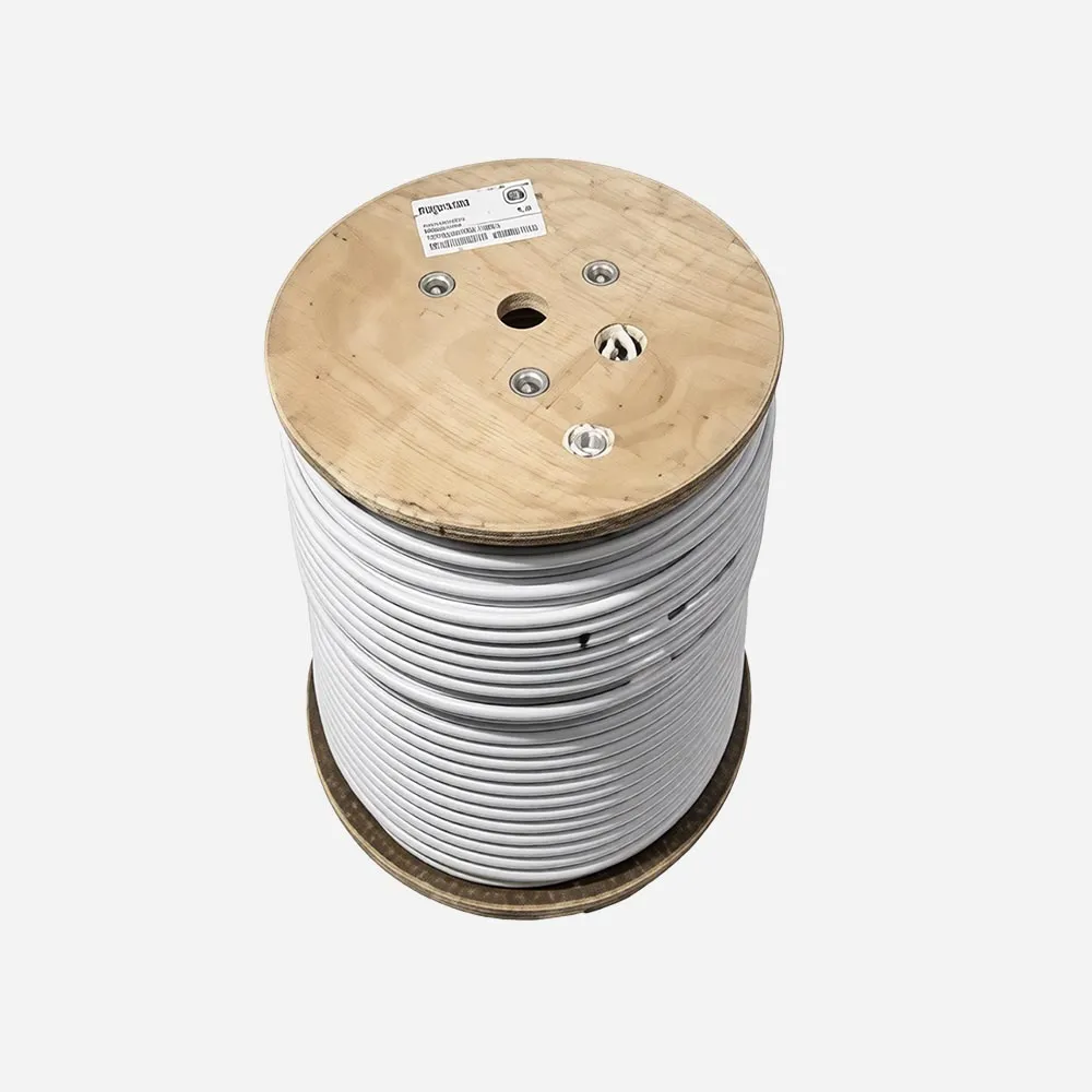ProLink CAT. 6A U/UTP CABLE 4 PAIR 23 AWG LSZH White RIB 305m