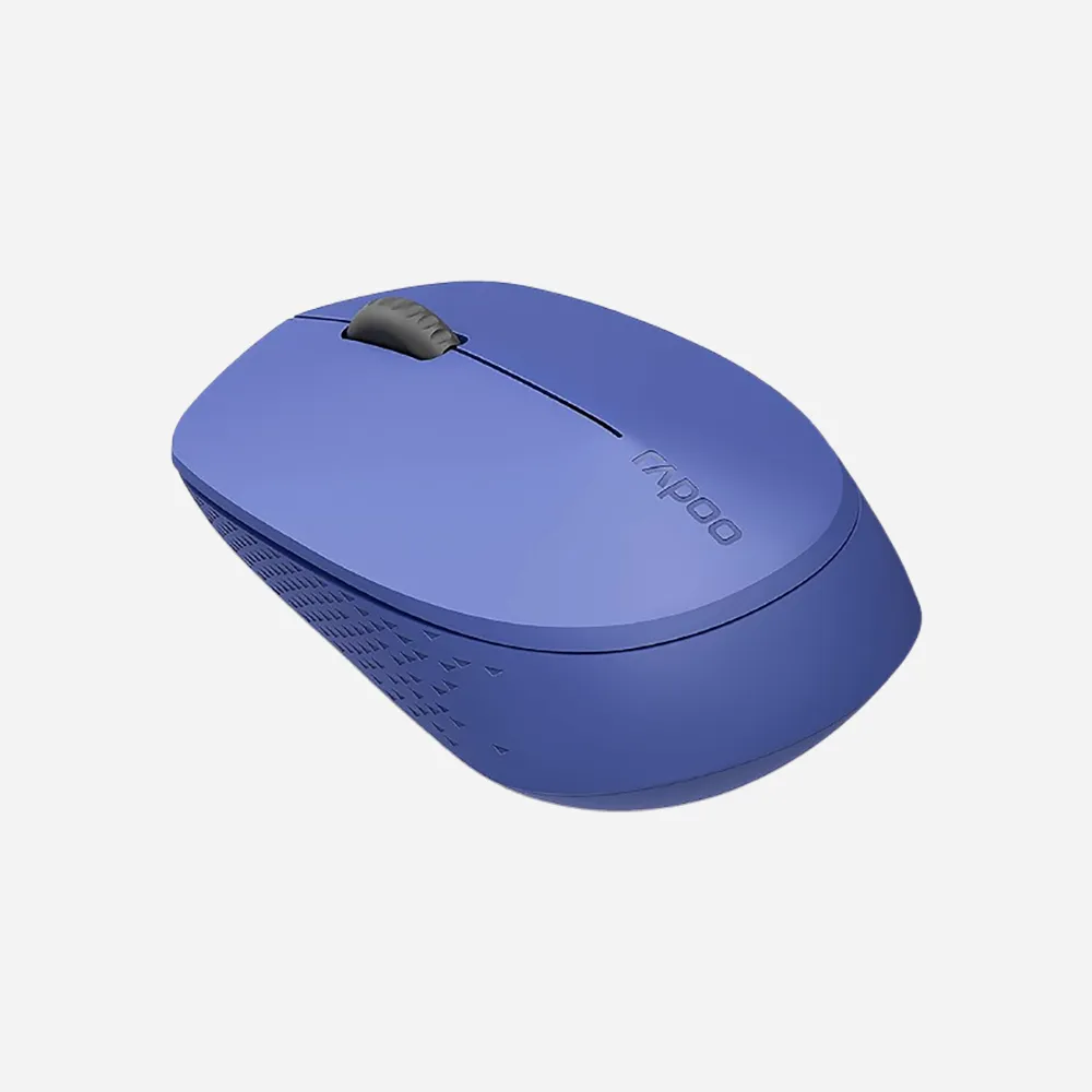 [Rapoo 18186] Rapoo M100 Silent Wireless Mouse (Blue)