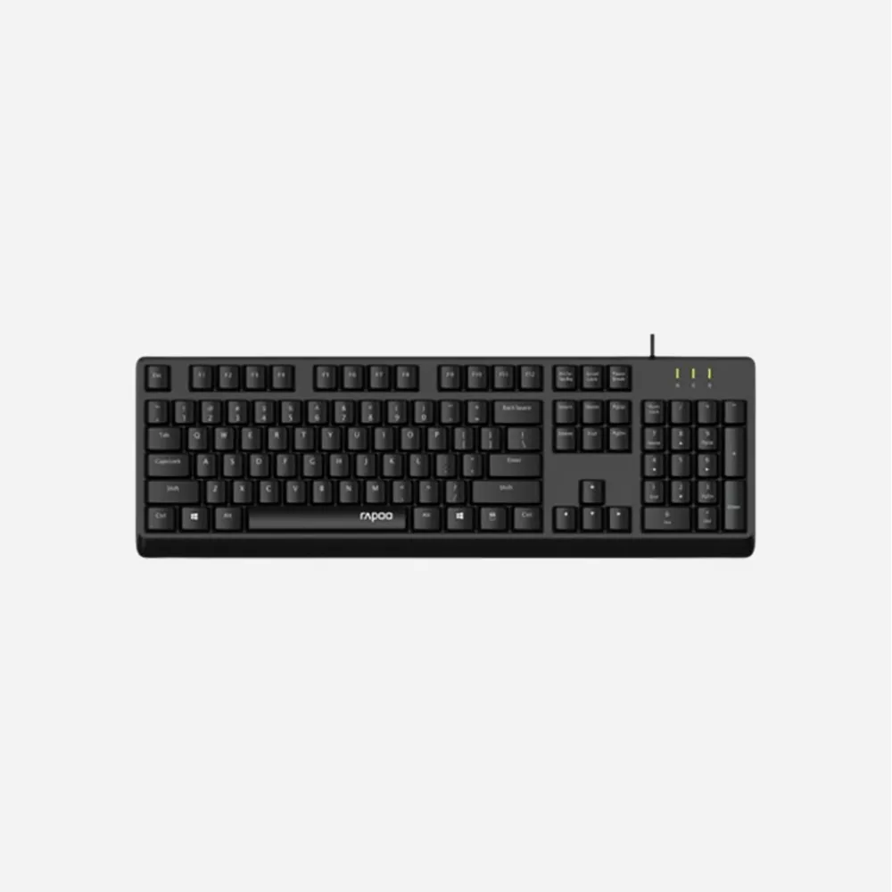 [Rapoo NK1900] Rapoo NK1900 Wired Keyboard (Black)