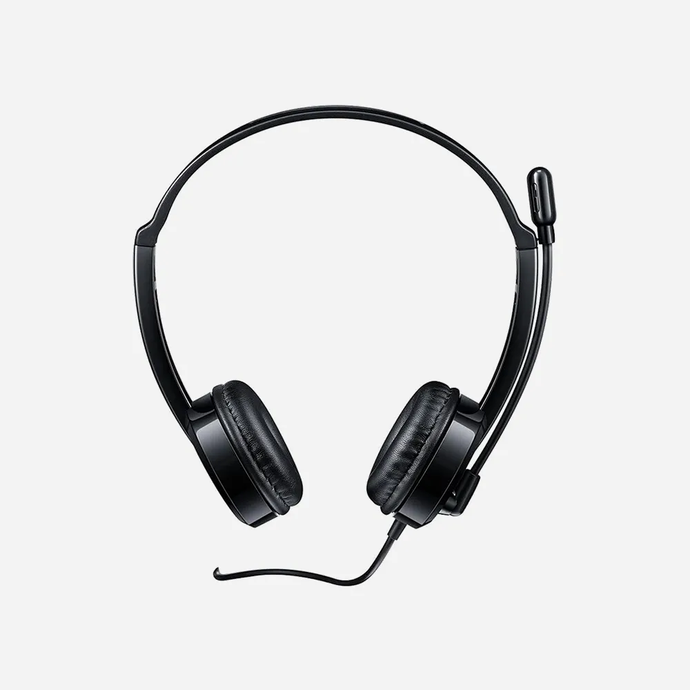 [Rapoo H120] Rapoo H120 USB Wired Headset (Black)