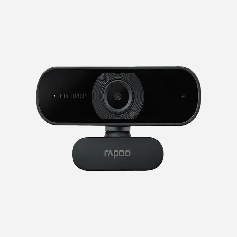[Rapoo C260 1080HD] Rapoo C260 Full HD Wired Webcam (Black)