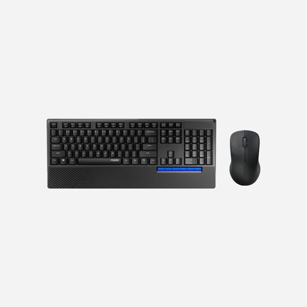 [Rapoo X1960] Rapoo X1960 Wireless Keyboard & Mouse Combo (Black)