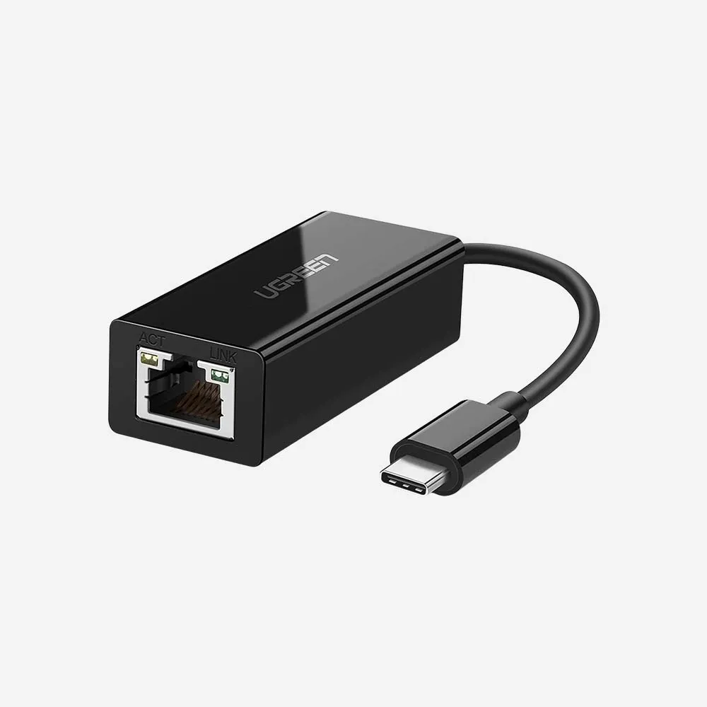 [50307] UGREEN 50307 US236 USB-C to Ethernet Adapter Black