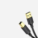 UGREEN US135 2m USB-A to USB-B Print Cable Black (20847)