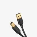 UGREEN 20846 US135 1m USB-A to USB-B Print Cable Black