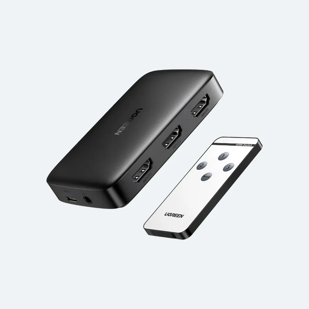 [80125] UGREEN HDMI Switch 3-in-1 4K 60Hz HDMI Splitter - 80125