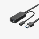 UGREEN 20827 US175 USB 3.0 10m Male to Female Extension Cable Black