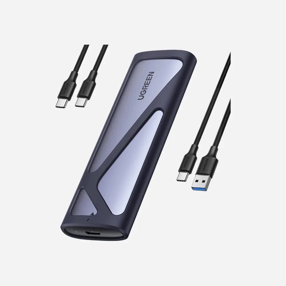 [90264] UGREEN 90264 M.2 NVMe SSD Enclosure, USB 3.2 GEN 2 10Gbps SSD Caddy