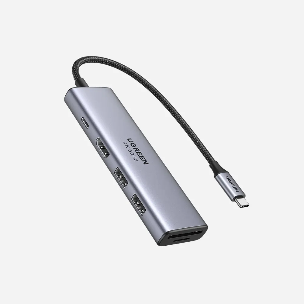 UGREEN 20956 CM511-USB-C-MLT Adapter-6 in 1