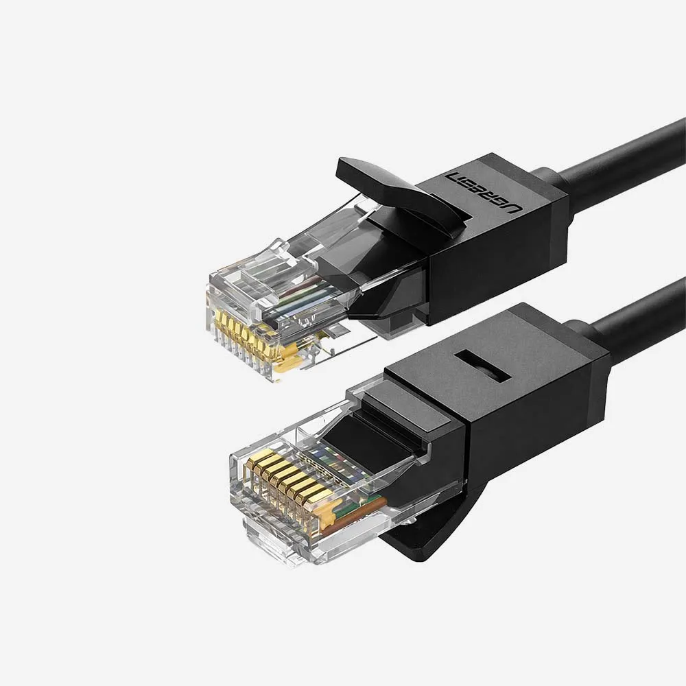 [20162] UGREEN Cat6 U/UTP 5m Ethernet Cable Black (20162)
