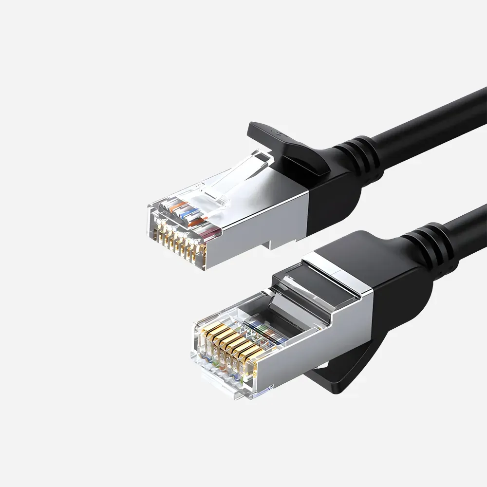 [50196] UGREEN NW101 Cat 6 U/UTP 10m Pure Copper Ethernet Cable Black (50196)