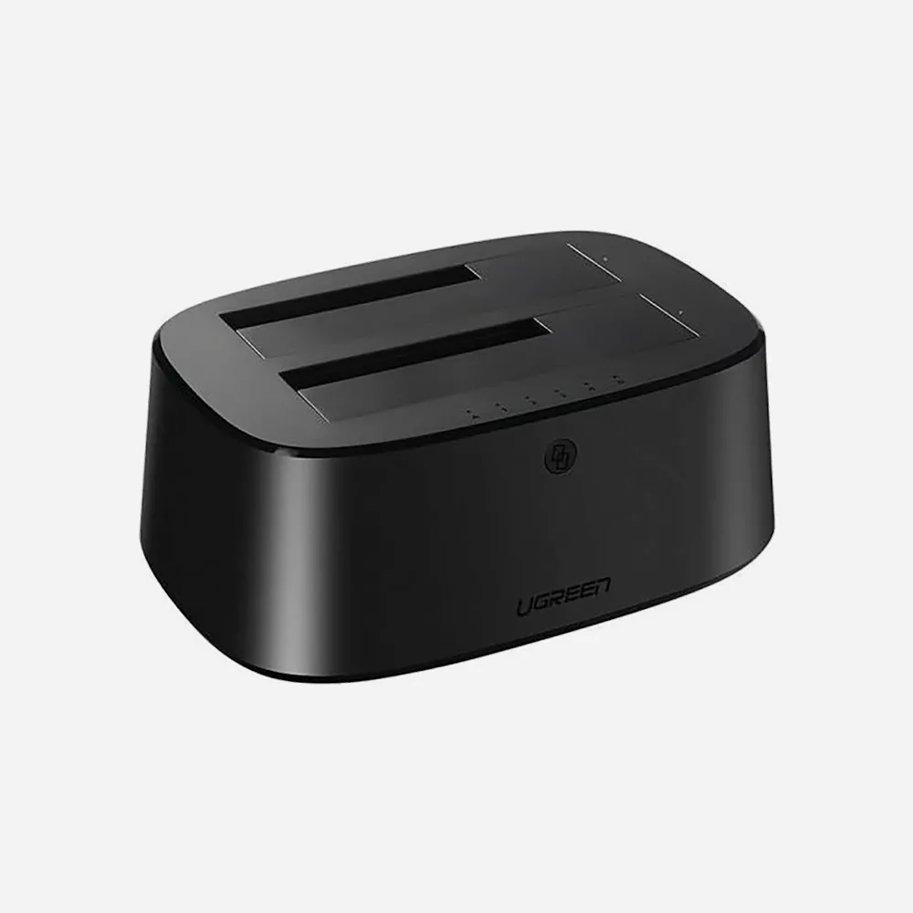 [50857] UGREEN USB 3.0 to SATA Dual-Bay Hard Drive Duplicator/Cloner EU (50857)