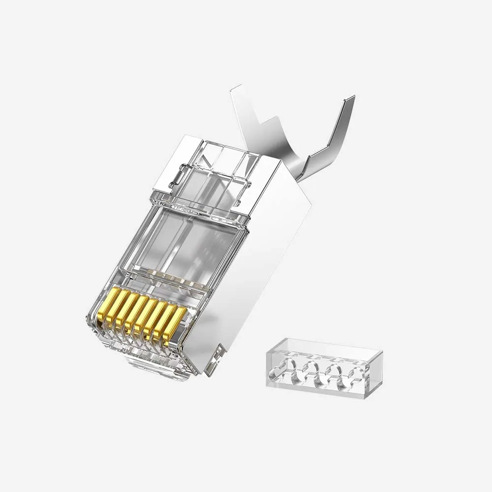 [70316] UGREEN 70316 Cat6A Shielded RJ45 Connector 10 Pack Gigabit