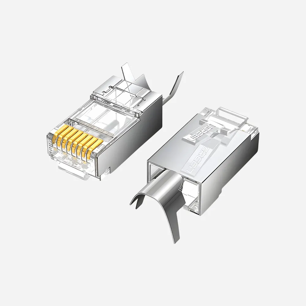 UGREEN 70316 Cat6A Shielded RJ45 Connector 10 Pack Gigabit