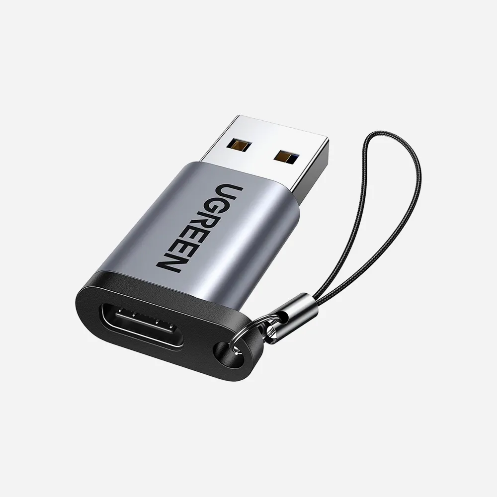 UGREEN USB 3.0-A to USB-C M/F Adpater Gray (50533)