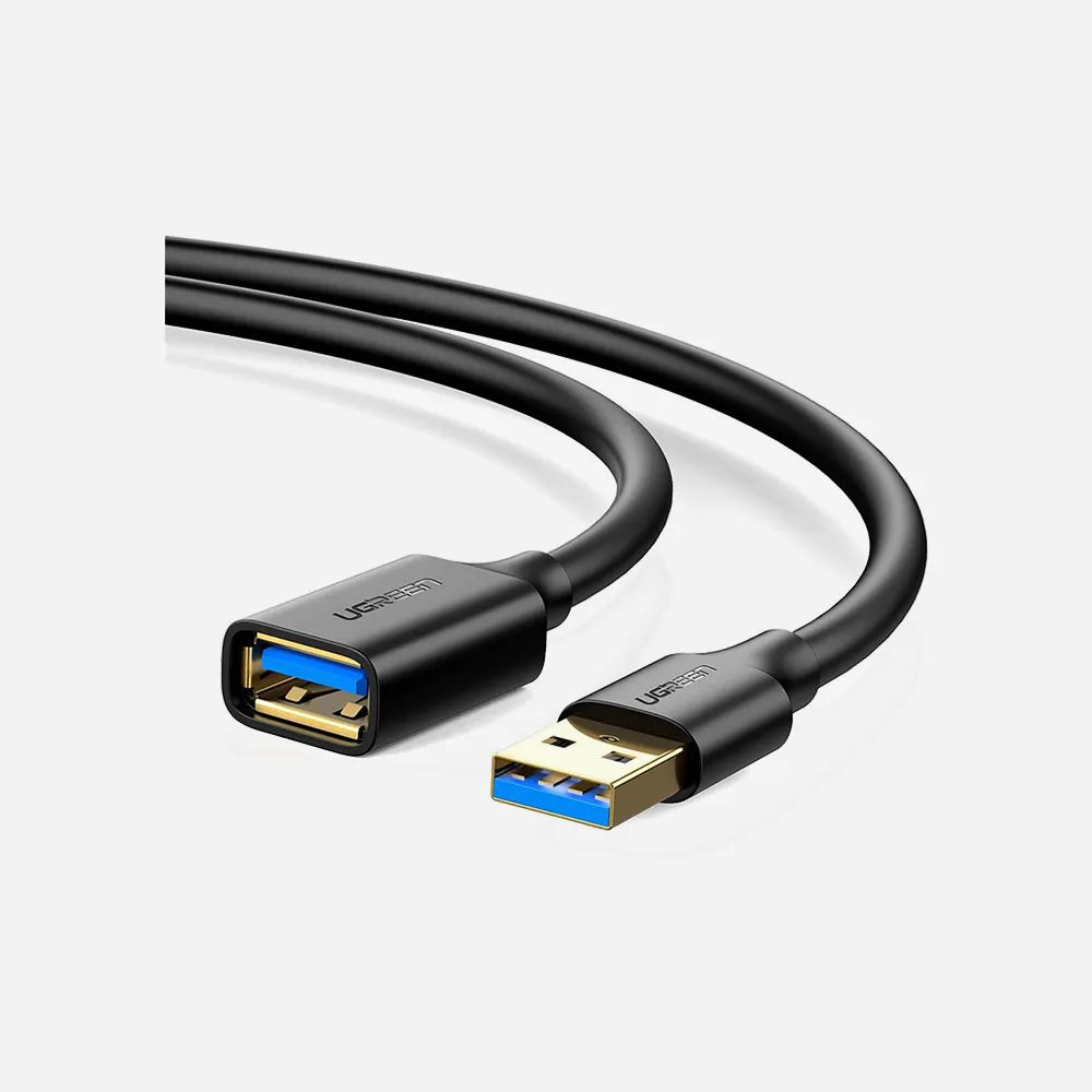 [30127] UGREEN 30127 USB-A 3.0 Extension Male Cable Black 3m