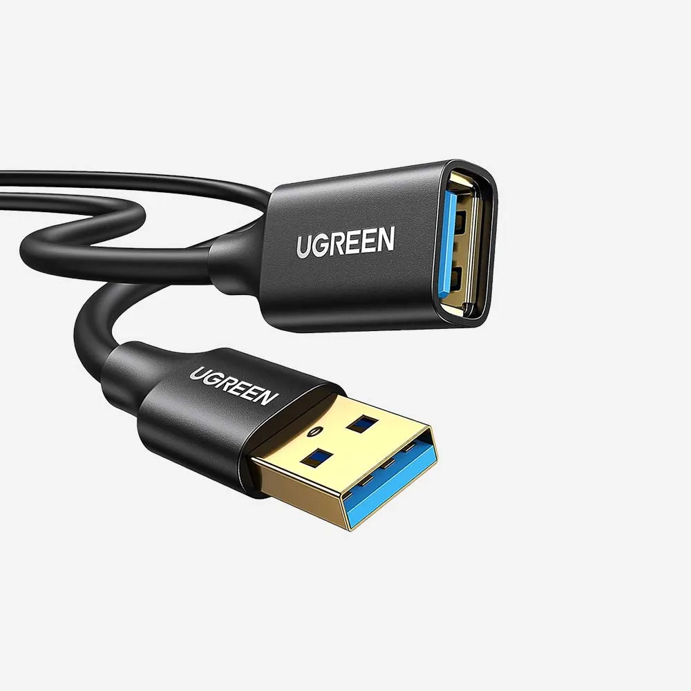 UGREEN 30127 USB-A 3.0 Extension Male Cable Black 3m