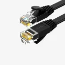UGREEN 50177 Cat6 U/UTP 8m Ethernet Flat Cable Black