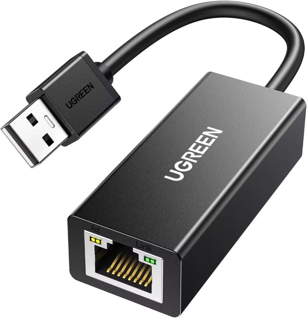 [20254] UGREEN CR110-USB 2.0 Gigabit-Black-20254
