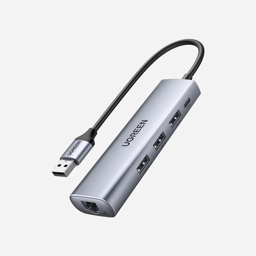 [60812] UGREEN 5-in-1 USB-A Hub Adapter  (60812)