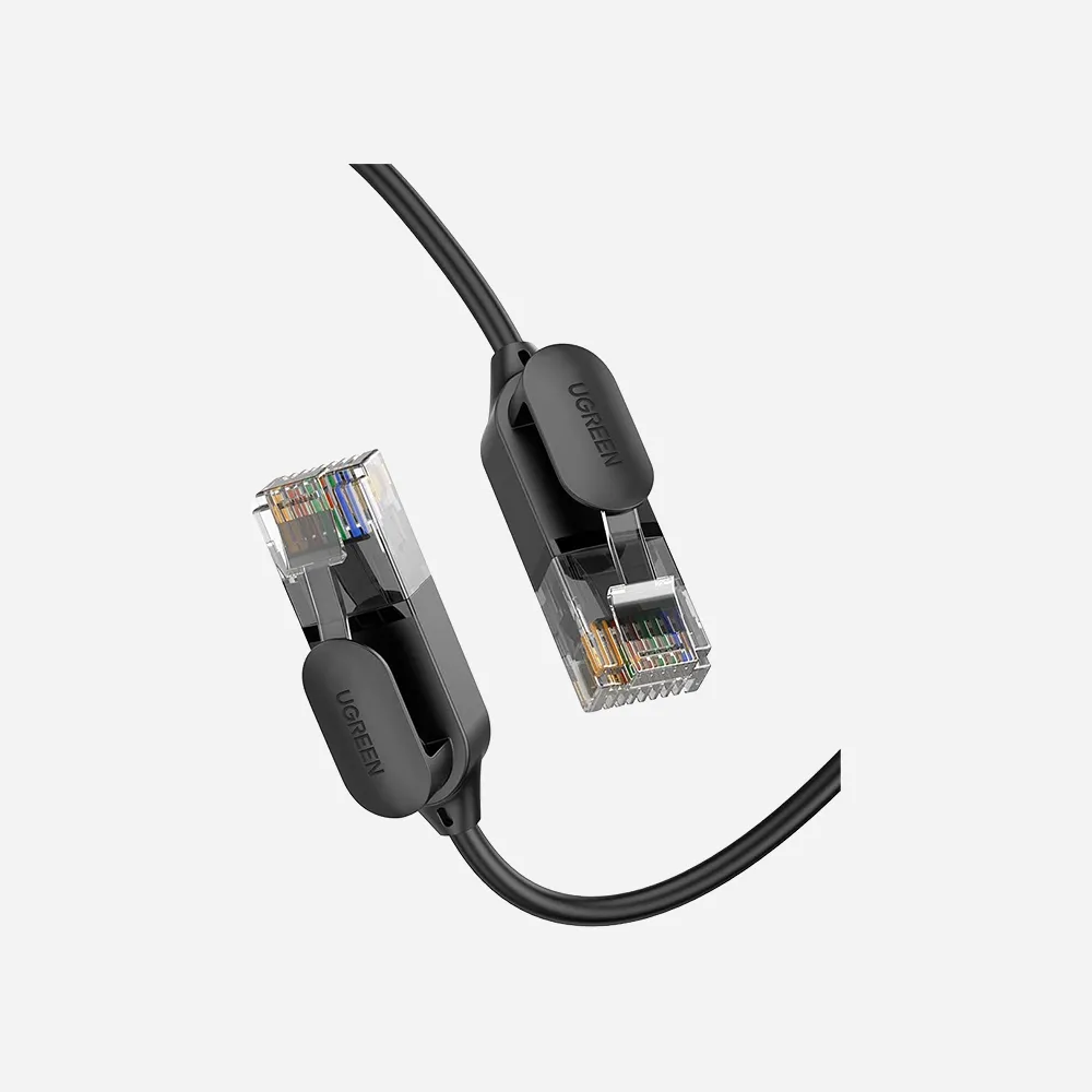 [70656] UGREEN Cat 6A 10m Pure Copper Ethernet Cable Black (70656)