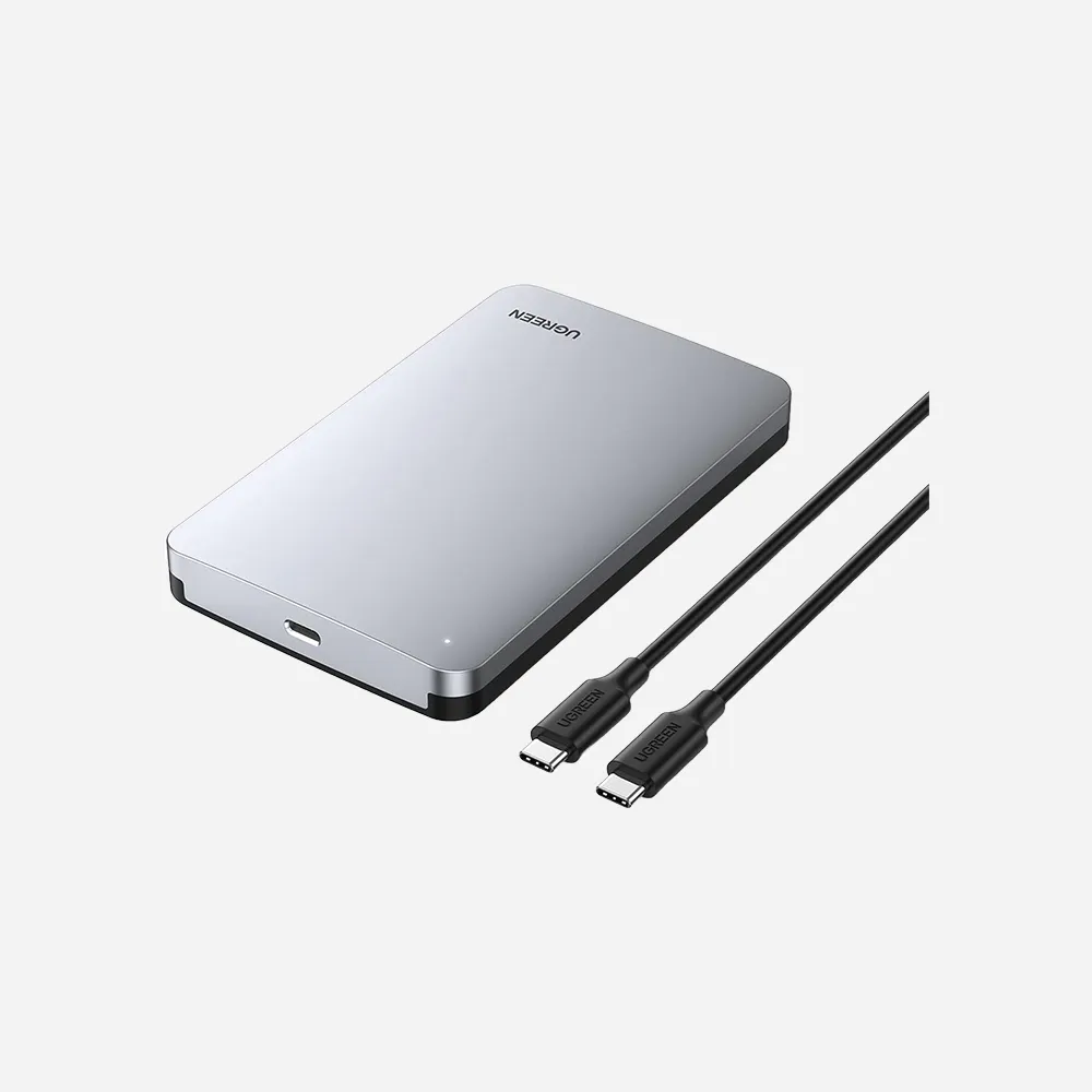 UGREEN 70499 2.5 inch SATA External Hard Drive Enclosure CM300 Type-C