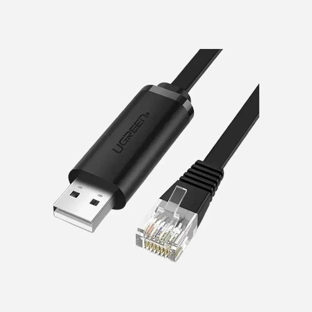 UGREEN 60813 USB to RJ45 3m Cable Black