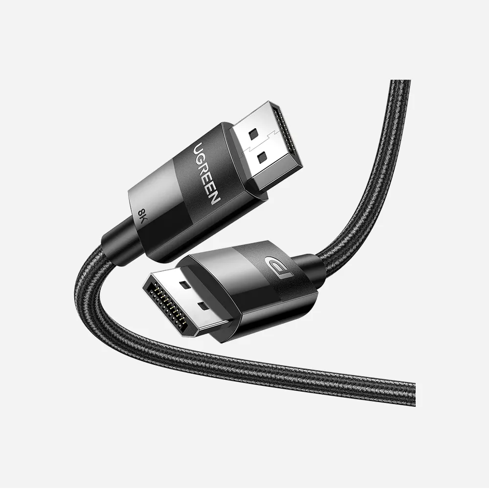 UGREEN 80394 DP107 DisplayPort up to 8K 5m Cable Black