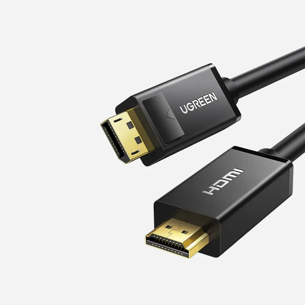 [10204] UGREEN DP Male to HDMI Male 4K 30Hz 5m Black (10204)
