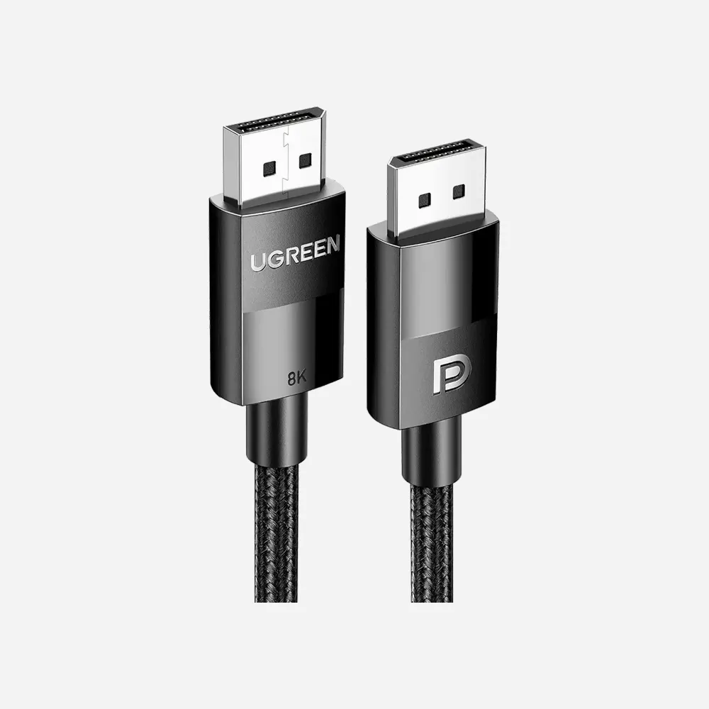 [80393] UGREEN 80393 Display Port 3m Braided Cable Black