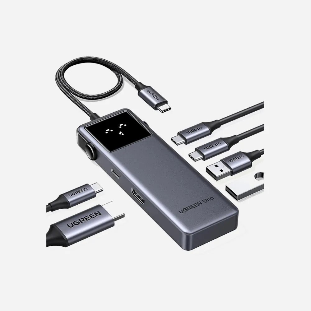 [35998] UGREEN USB-C To-HDMI 4K*2K@60Hz-PD 100W-6-in-1-35998