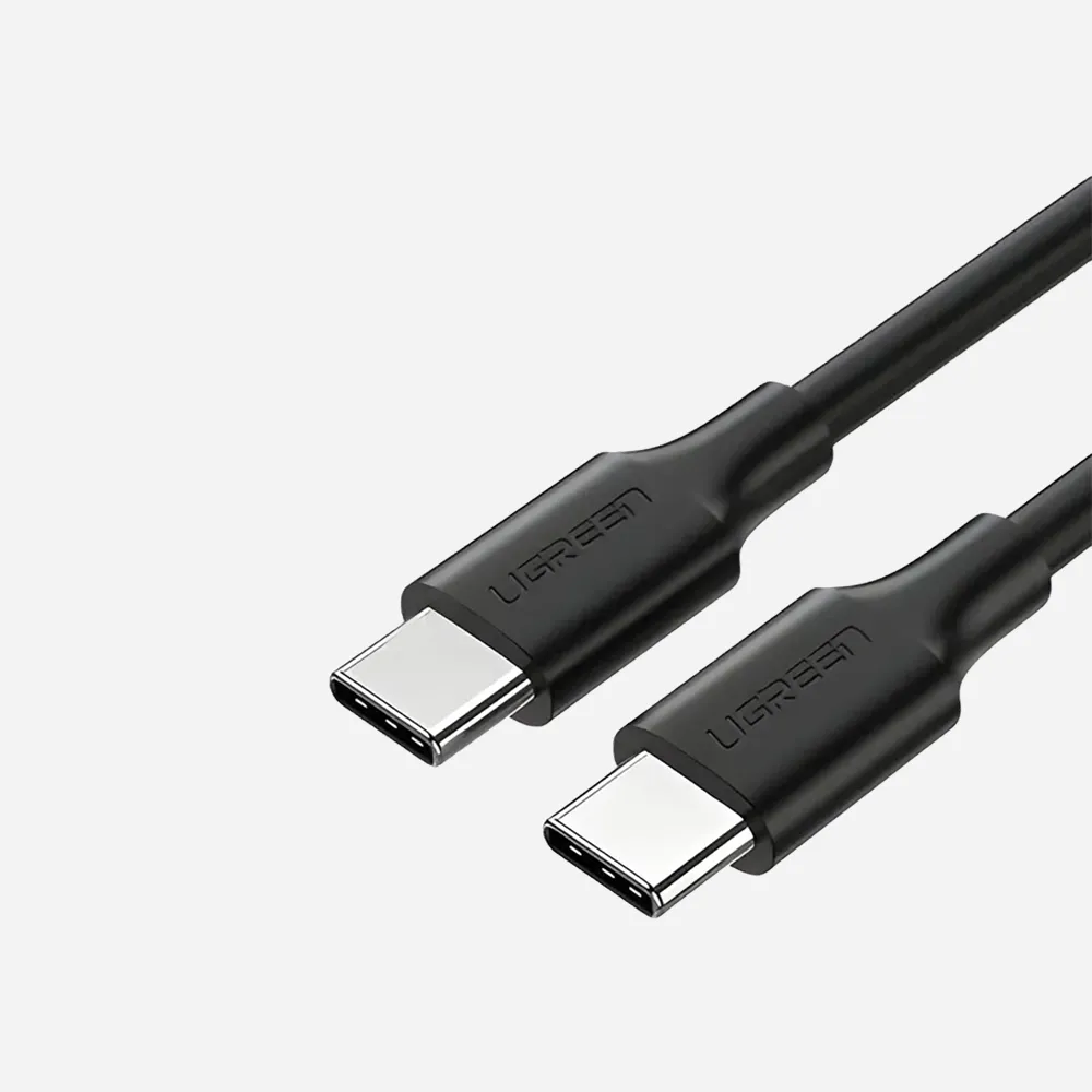 [10306] UGREEN 10306 2m USB-C to USB-C Cable 60W Black