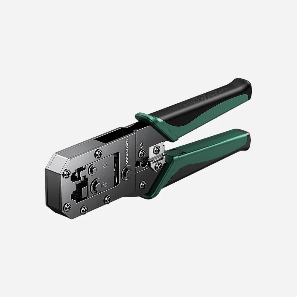 UGREEN NW136 Ethernet Cable Crimping Machine – Green RJ45 Network Tool – 70683