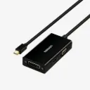 UGREEN 20418 Mini DP to HDMI VGA DVI Converter Black