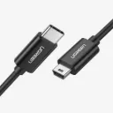 UGREEN 50445 USB-C Male to Mini USB Male 1m Cable Black