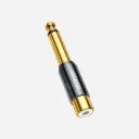 UGREEN 80731 6.35mm Male to RCA Female Adapter
