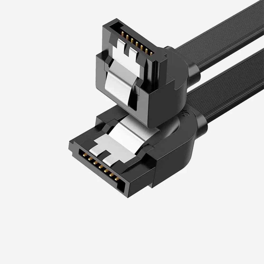 [30797] UGREEN 30797 US217 Angled SATA3 Data Cable 0.5m Black