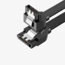 UGREEN 30797 US217 Angled SATA3 Data Cable 0.5m Black
