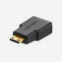 UGREEN 20101 Mini HDMI Male to HDMI Female Adapter Black