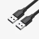 UGREEN 10309 US102 1m USB-A Male to USB-A Male Cable Black