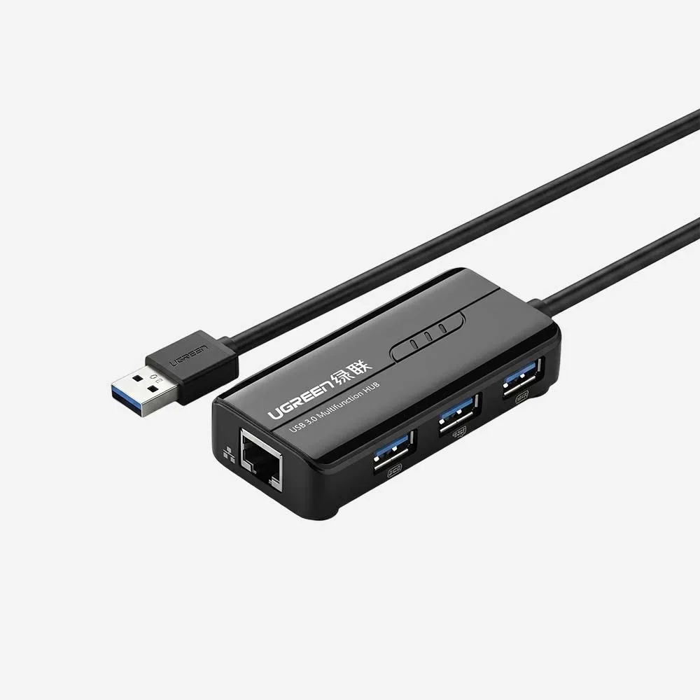 UGREEN 20265 USB 3.0 Hub with Gigabit Ethernet Adapter