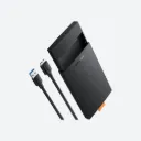 UGREEN 60353 HDD SSD disk housing 2.5 '' SATA USB 3.2 Gen 1 (5 Gbps) micro USB SuperSpeed + 0.5 m Cable Black CM237