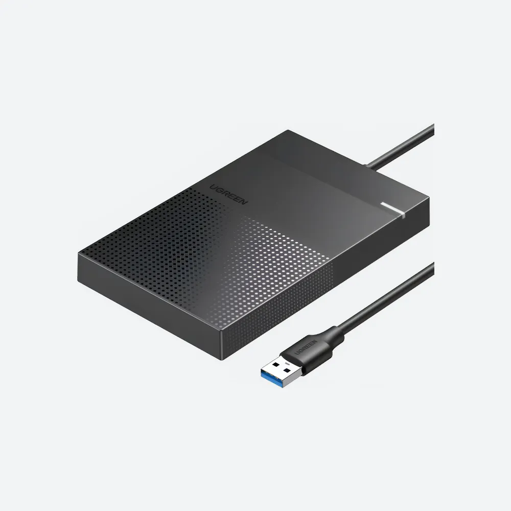 [70498] UGREEN CM300 USB-C 2.5" SATA Hard Drive Enclosure (Black 70498)