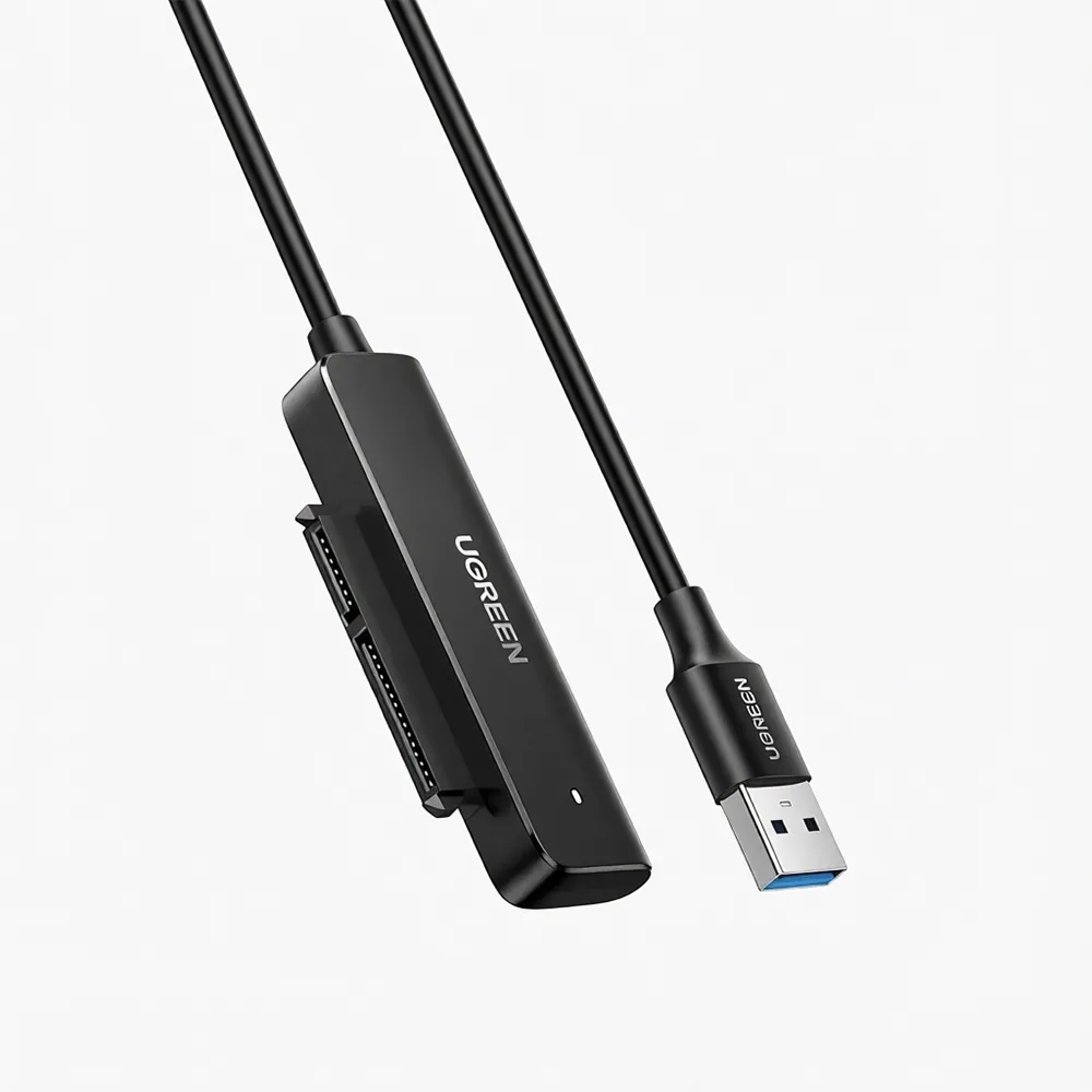 [70609] UGREEN CM321 50cm USB-A to SATA Converter Black (70609)