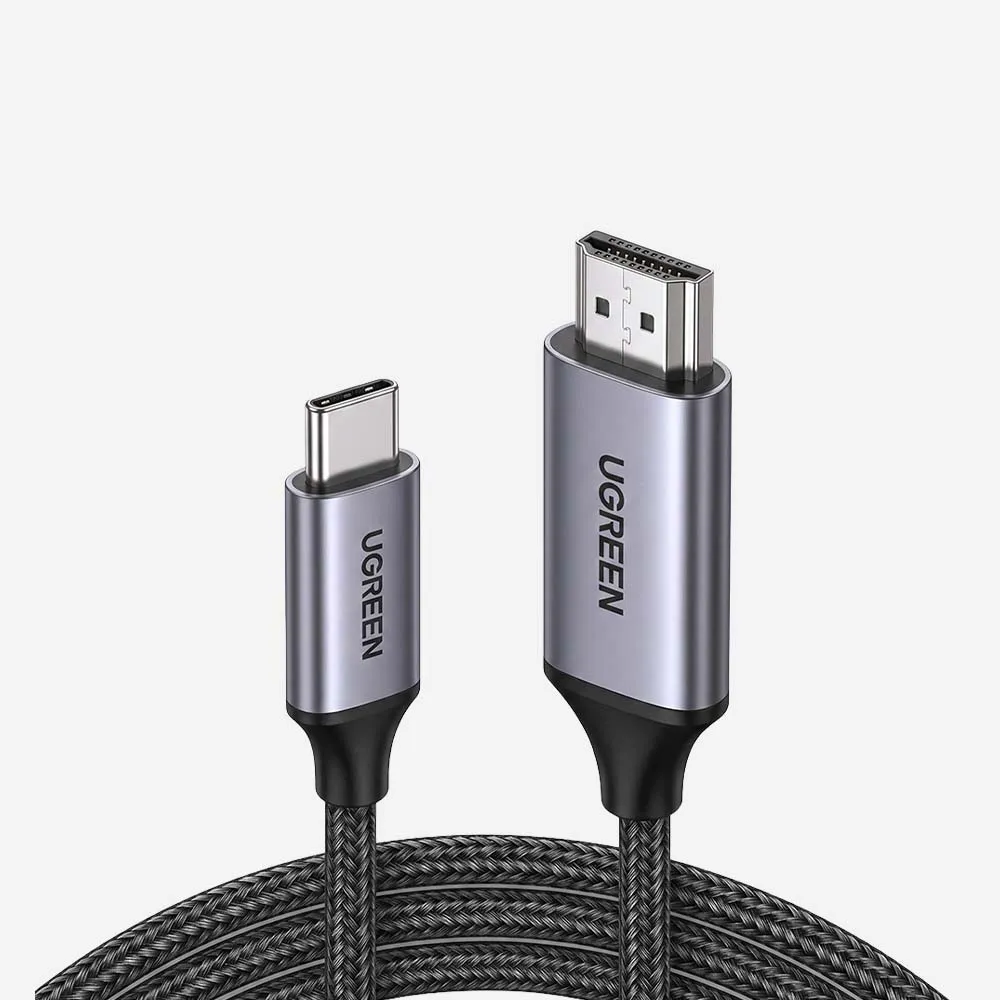 UGREEN 50570 USB-C to HDMI 1.5m Aluminum Shell Cable Black
