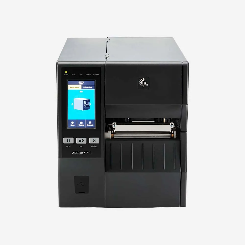 [ZT411] Zebra ZT411 4 inch Industrial Thermal Barcode Label Printer 203 DPI USB Ethernet Bluetooth