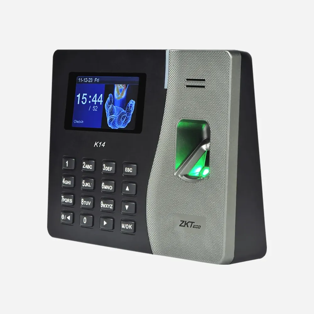 [K14 Pro] ZKTeco K14 Pro Biometric Time Attendance Terminal – Fingerprint & Access Control (Card, PIN, USB)