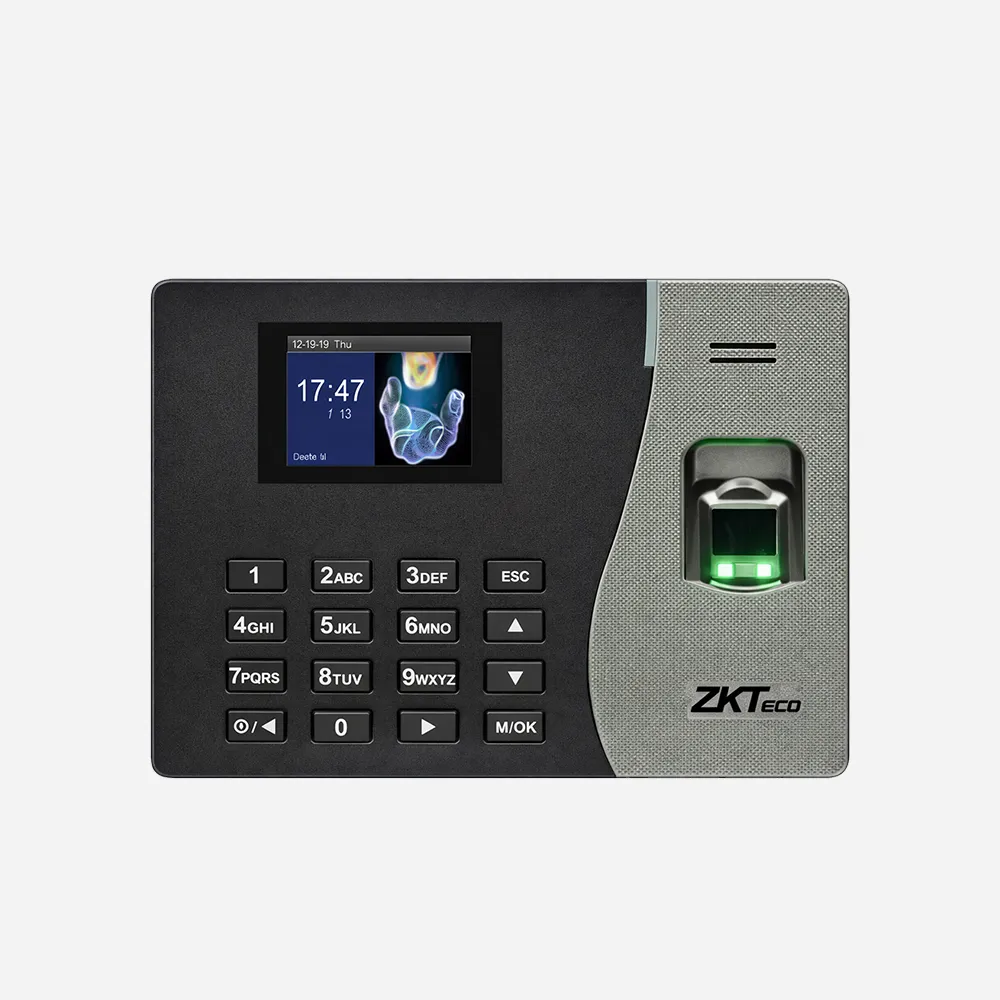 ZKTeco K14 Pro Biometric Time Attendance Terminal – Fingerprint & Access Control (Card, PIN, USB, LAN)