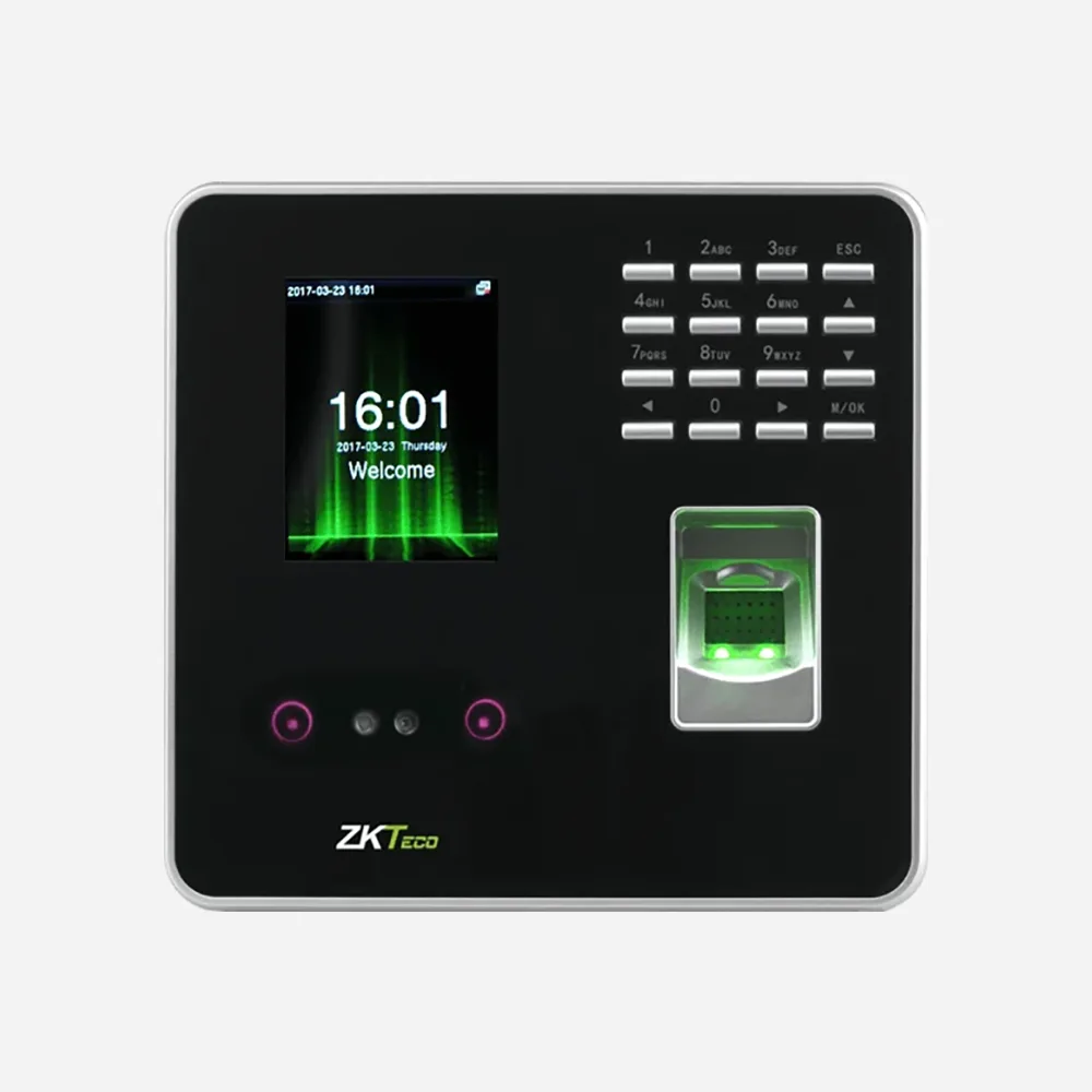 ZKTeco MB20 Multi-Biometric Terminal – Time & Attendance & Access Control (Fingerprint & Face Recognition, TCP/IP, USB)