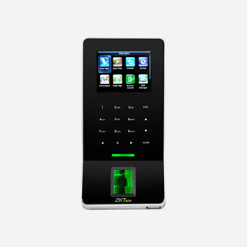 [ZKTeco-F22] ZKTeco F22 Ultra Thin Biometric Fingerprint Terminal Time Attendance & Access Control WiFi Card PIN